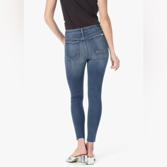 Revolve Joe's Jeans Skinny Jeans Kinkade Charlie High Rise waist distressed 25 - Picture 15 of 15